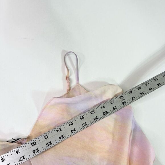 Vince Dress Women Large Rainbow Cami Slip Midi Dress Dreamcore Whimsy Sarin - Picture 6 of 8